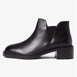 SEYCHELLES HEART OF GOLD ANKLE BOOTS Black